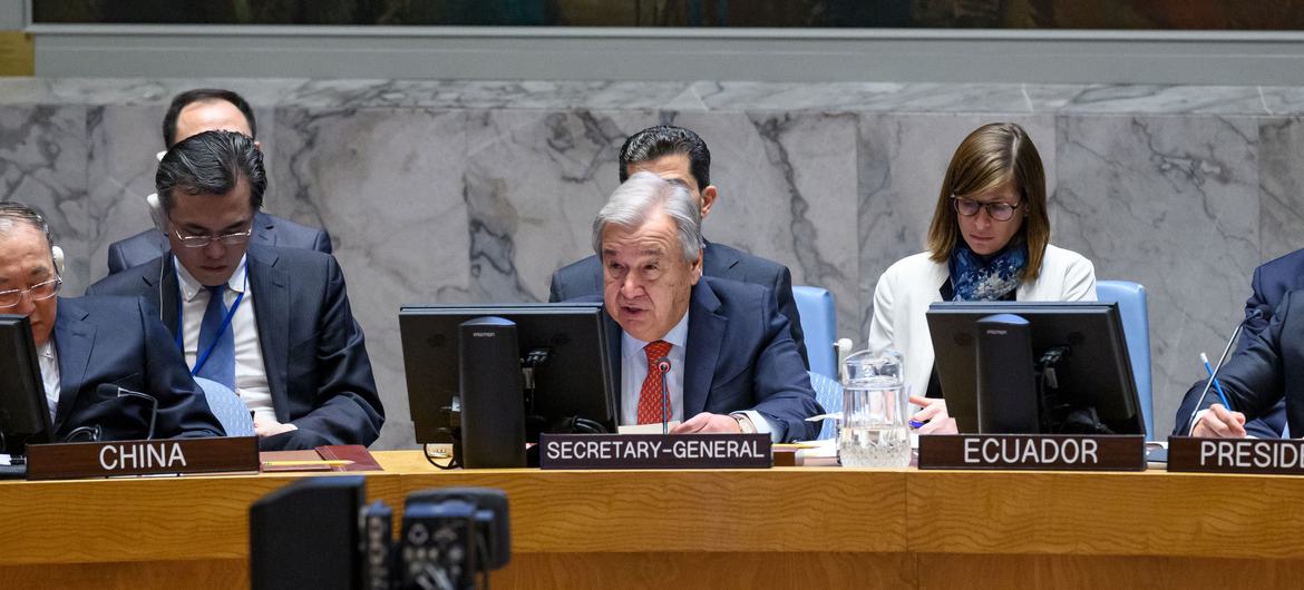 UN Chief Urges Strong Action Against Transnational Organized Crime