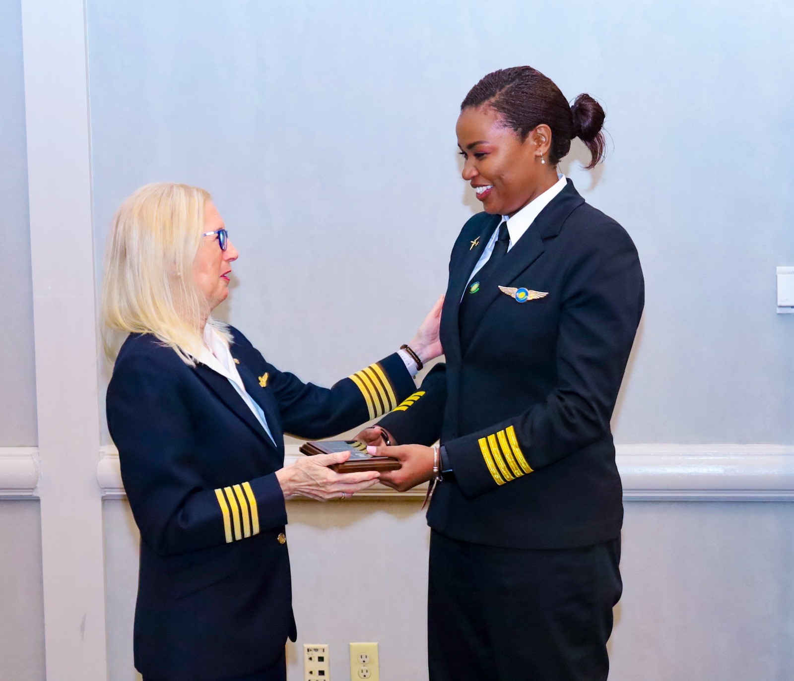 Rwanda’s First Female Pilot Inducted into ISA+21 Captain’s Club