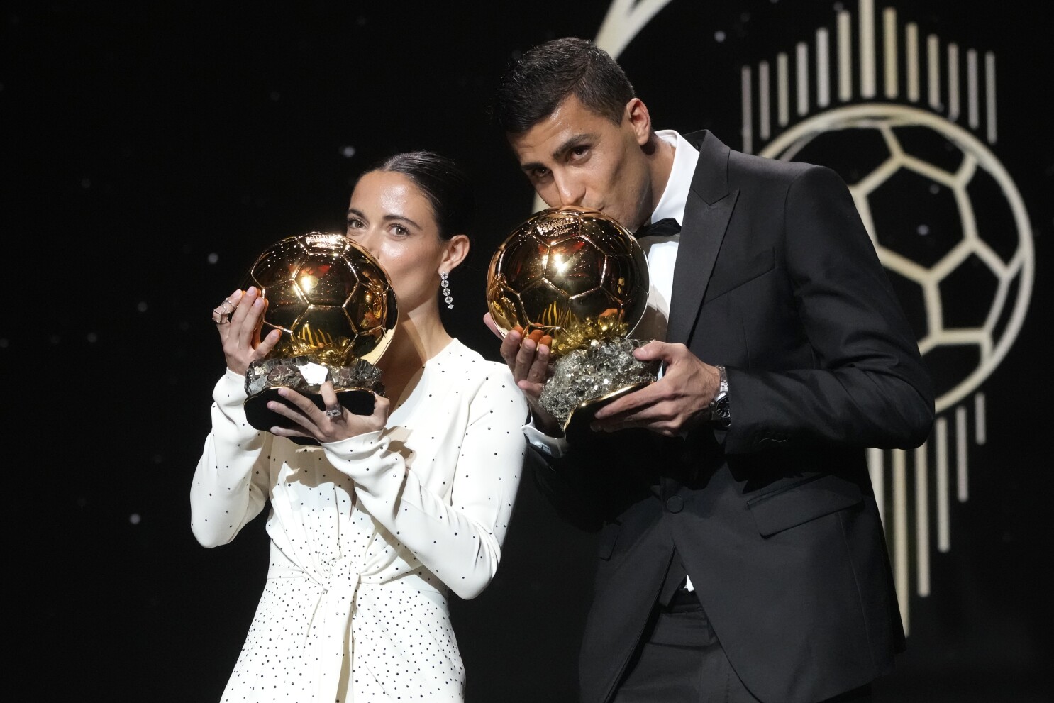 Rodri and Aitana Bonmatí Take Home Ballon d’Or Honors