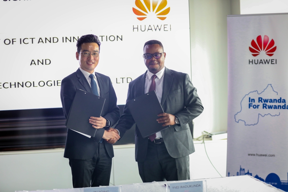 Rwanda Signs MoU with Huawei to Boost ICT Skills and Employment