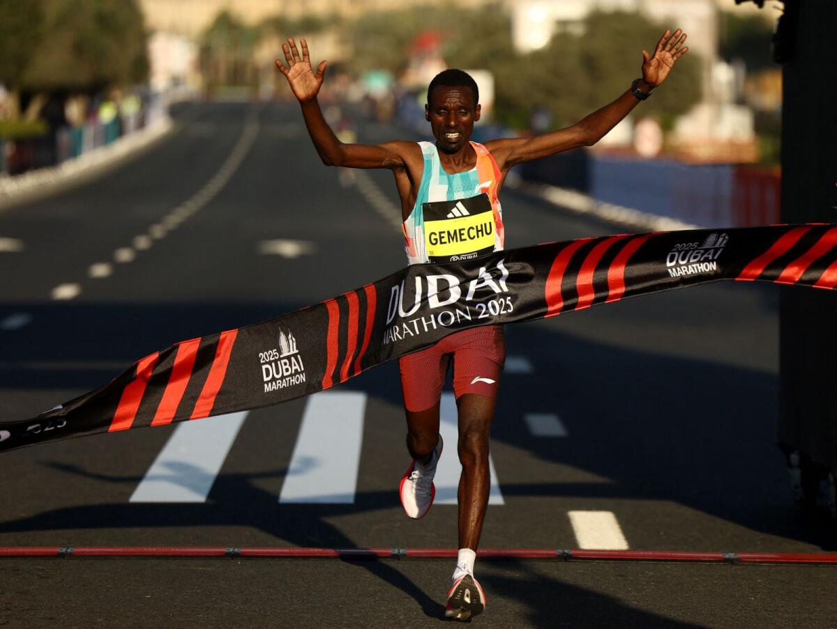 Ethiopia Sweeps Dubai Marathon with Dominant Performances