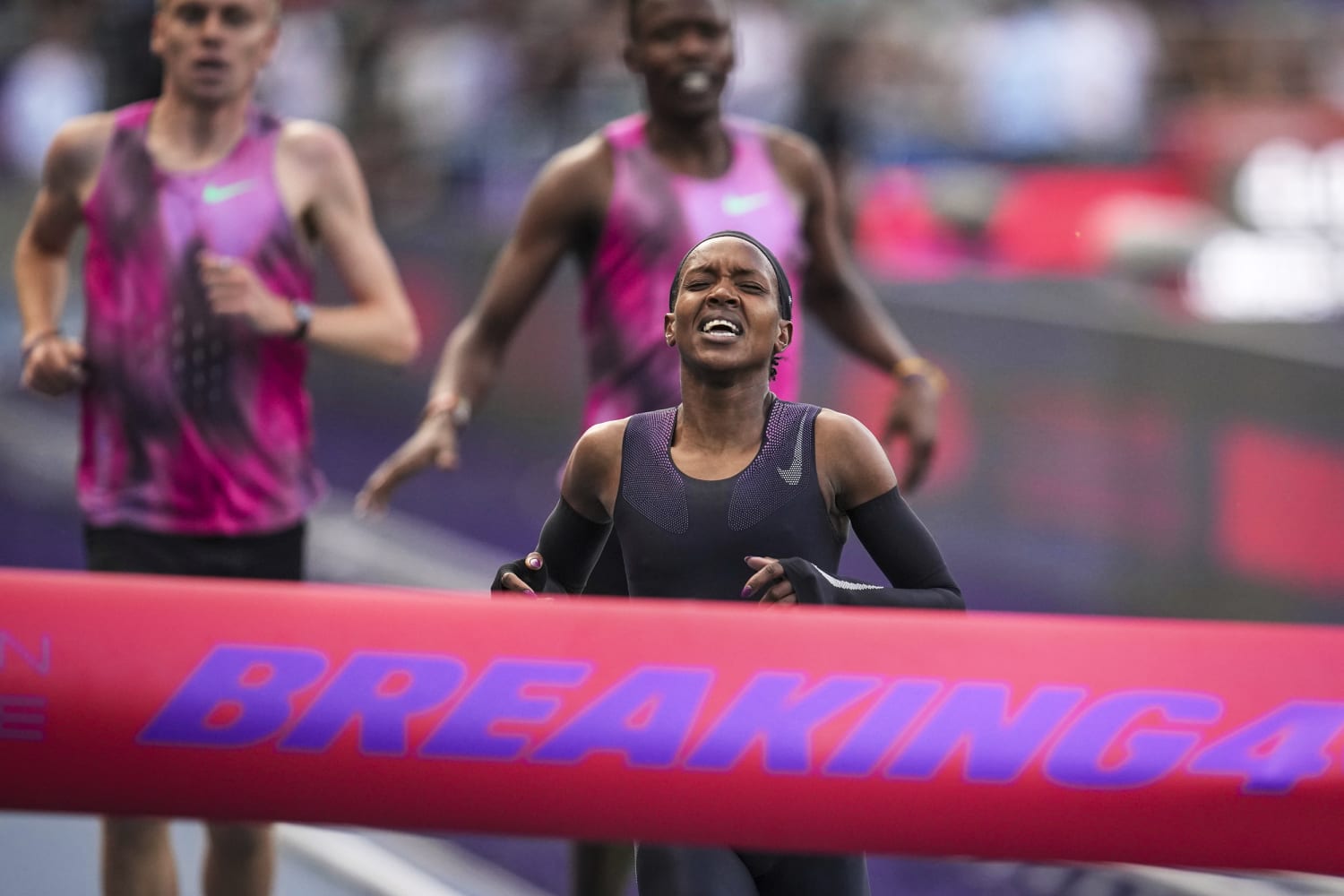 Faith Kipyegon Narrowly Misses Historic 4-Minute Mile in Paris Showdown